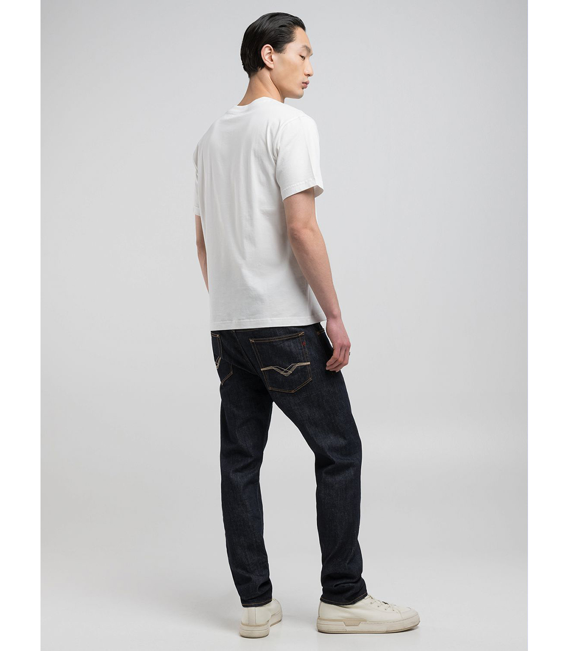 コットンジャ－ジープリントTシャツ 詳細画像 ホワイト 4